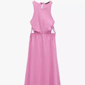 Pink Zara dress